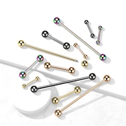 Barbell / rak stav i titanium
