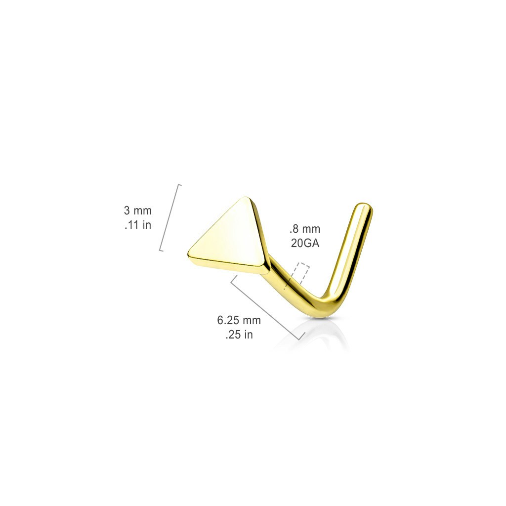 Nässmycke 0,8mm L-formad med triangel