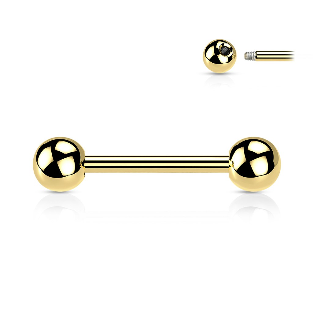 Barbell / rak stav i titanium