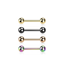 Barbell / rak stav i titanium