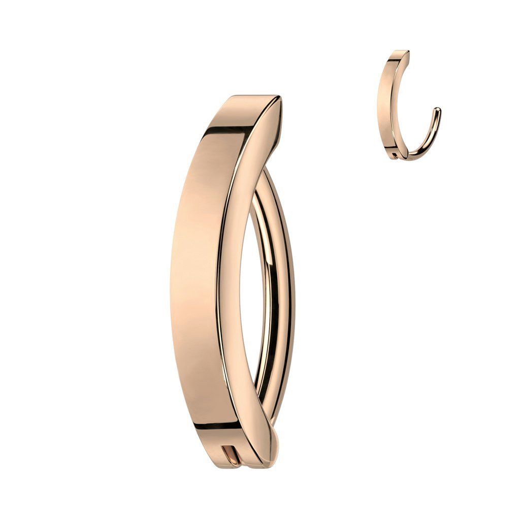 Titanium navelsmycke med unik design
