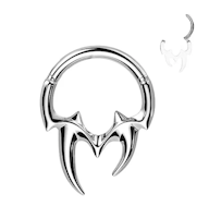 Titanium clicker 1.2mm - Scary Fangs