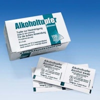 Alkoholservetter för rengöring inför piercing 100-pack