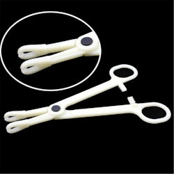 Steril slotted sponge forceps engångstång