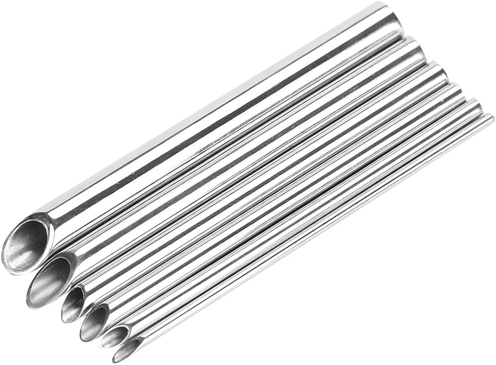 Nålmottagare i stål - Utför en säker piercing genom att möta piercingnålen