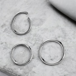 Clicker med gångjärn - Titanium 1,0mm
