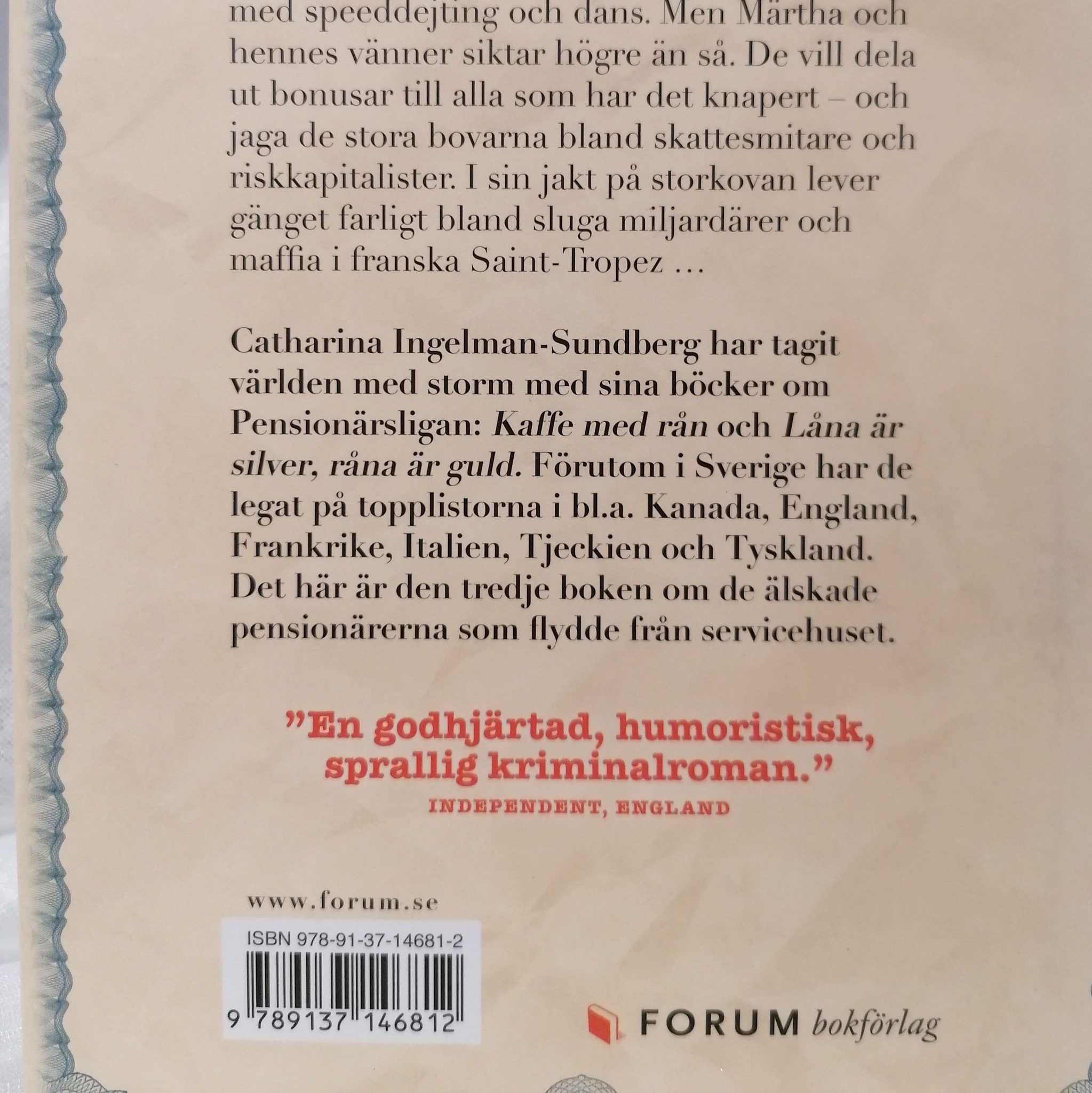 Rån och Inga Visor, Catharina Ingelman-Sundberg