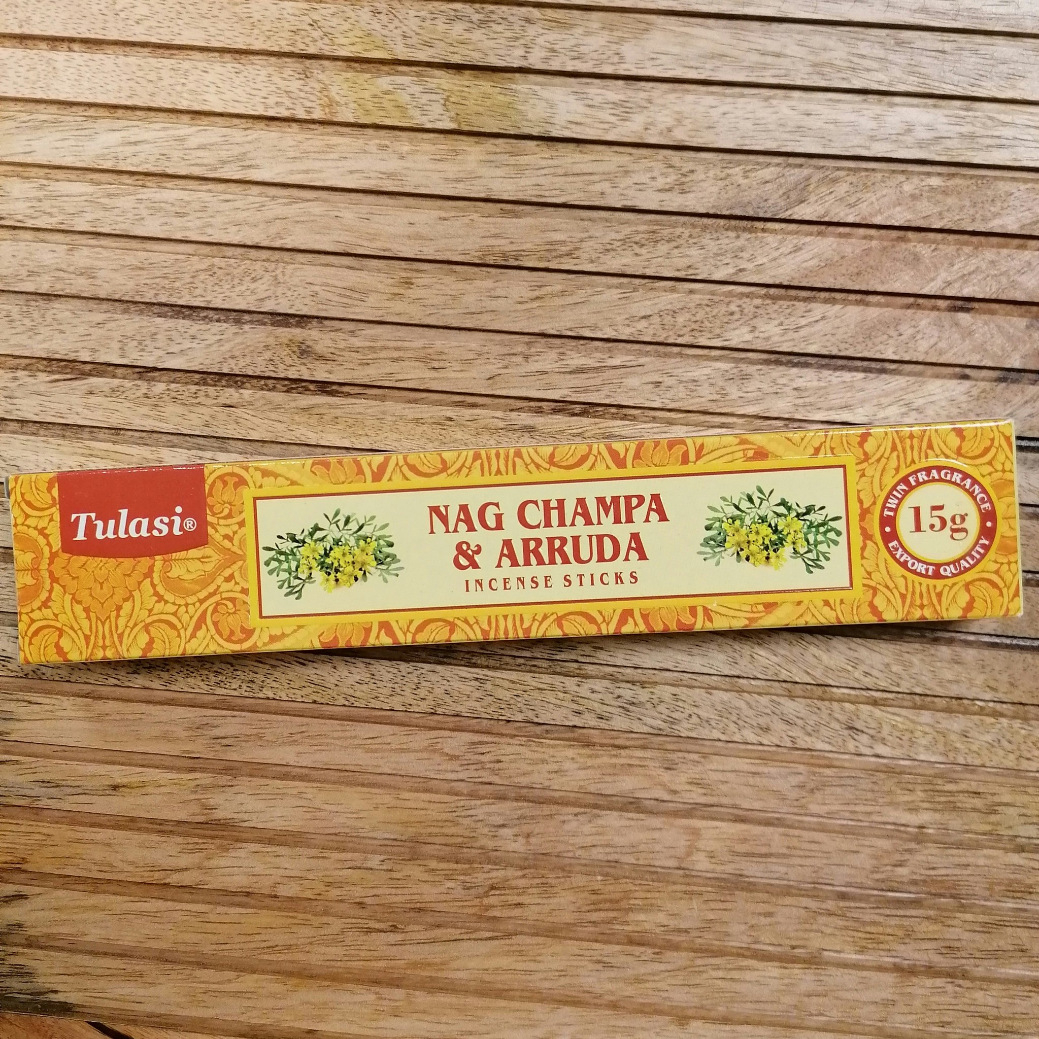 Tulasi incense Nag Champa and Arruda
