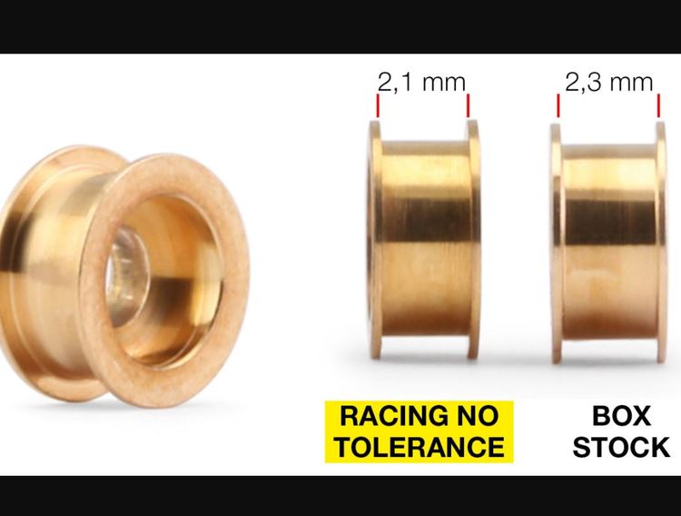 NSR - 3/32 RACING NO TOLERANCE OILITES for all Cars Autolubricant &No Friction(2x)