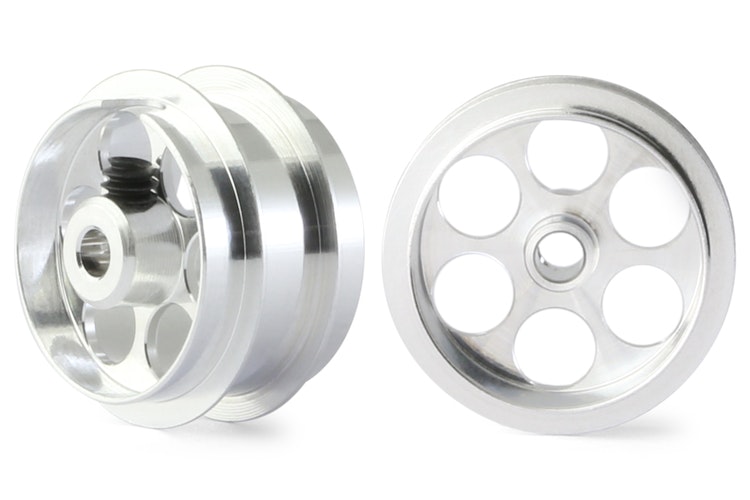 NSR - Alu wheels 3/32" - Rear Ø 14,5 x 12,2mm - Ultralight & very accurate (x2)