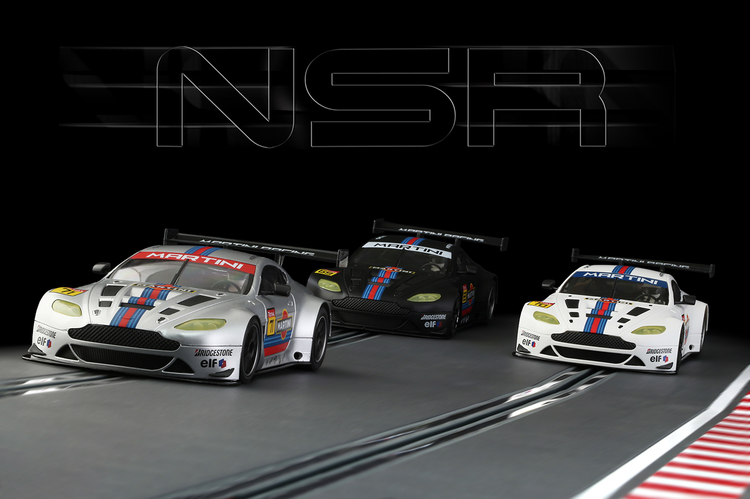 NSR - ASV GT3 - #71 Martini Racing Silver - SW - Shark 25.000 rpm