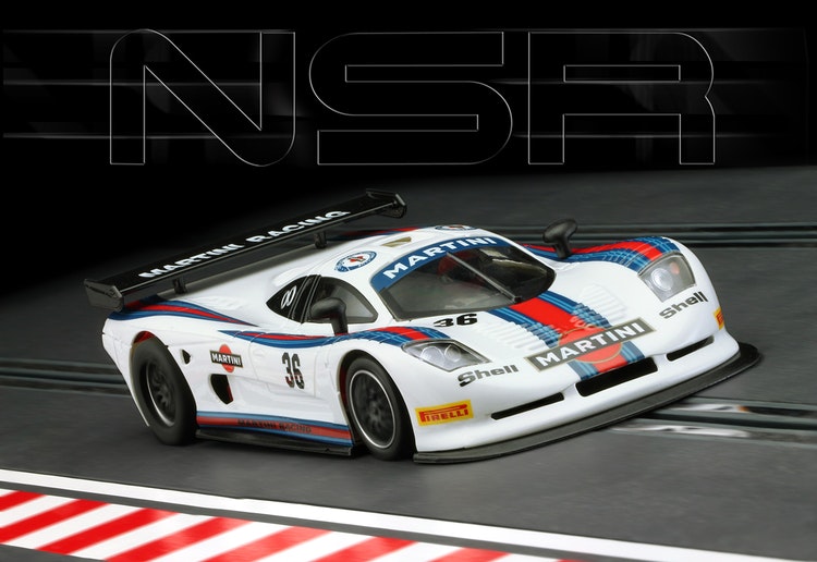 NSR - Mosler MT 900 R EVO5 TRIA - Martini Racing white #36 - SW Shark 25.000 rpm