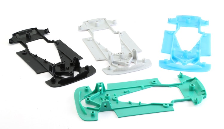 NSR - Mercedes AMG EXTRAHARD GREEN CHASSIS for TRIA Anglew/Inline/Sidewinder setup