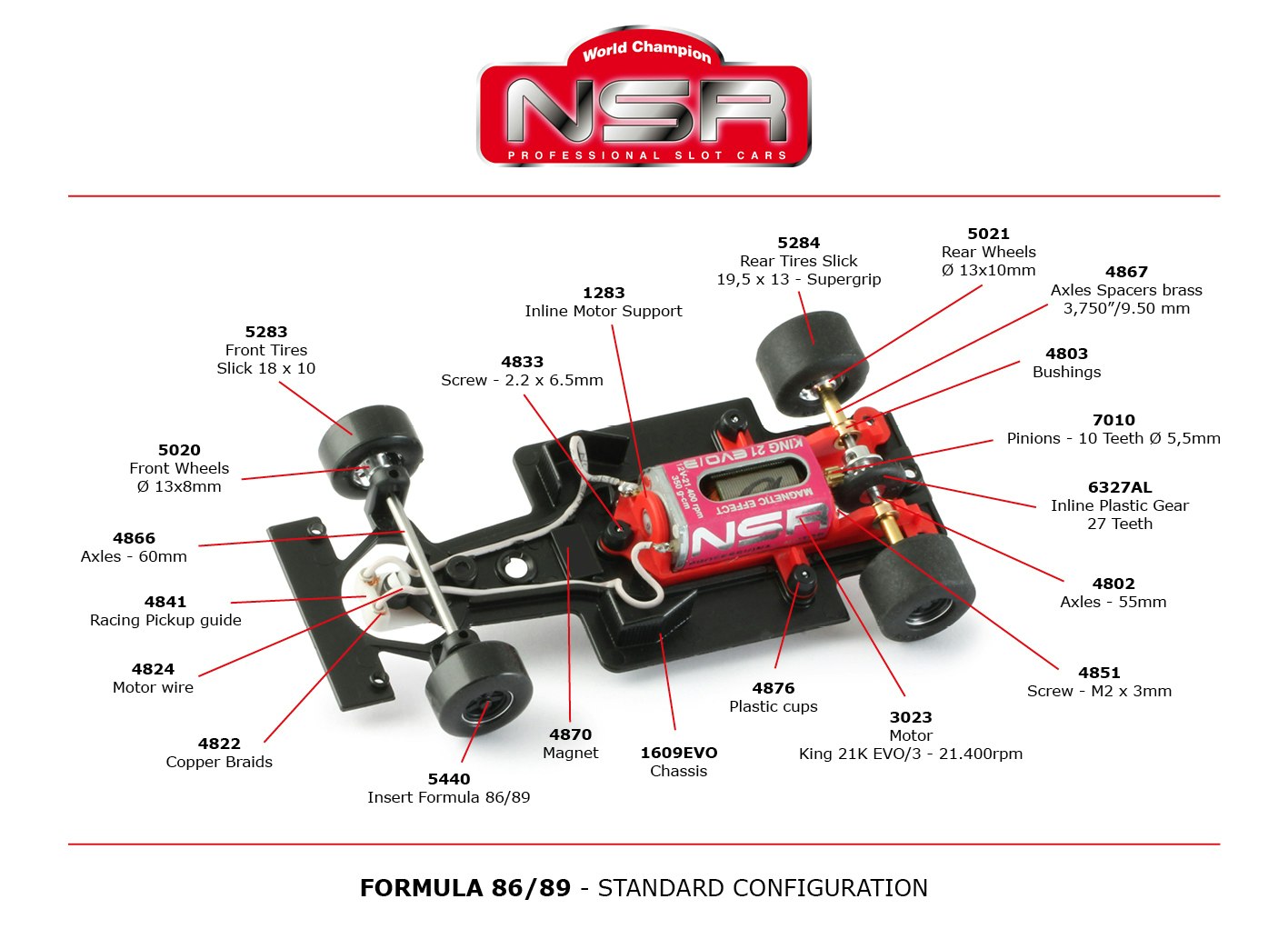 NSR - Formula 86/89 John Player Special #11 - Historic Line