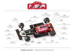 NSR - Formula 86/89 - FITTIPALDI COPERSUCAR - #14