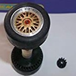 Scalextric W8527 - rear axle assembly for the Porsche 911 GT3 (C2338,C2339)