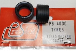 Proslot - Tyres Racing 20 x 12  (NOS - New Old Stock) 4 pcs