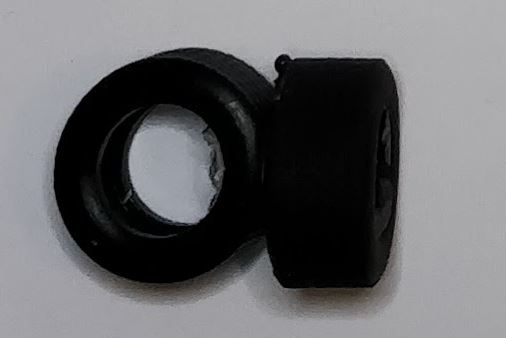 Ortmann - Däck/Tyre (1 pair) for Scalextric Camaro, Mustang and many more