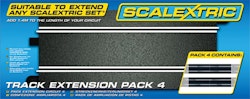 Scalextric - Track Extension Pack 4 ( std raka 4st)