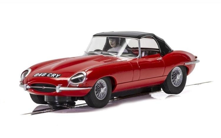 Scalextric - Jaguar E-Type - Red 848CRY
