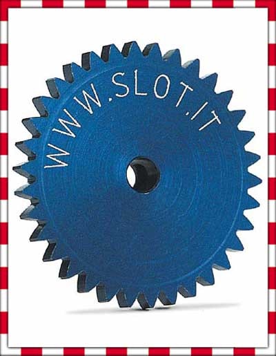 Slot.it - Sidewinder crown gear 34t, diameter 19 mm