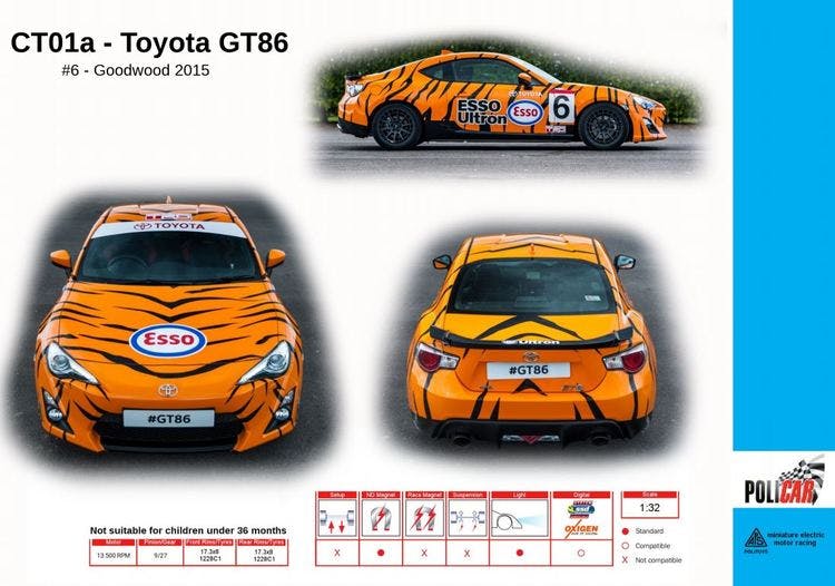 Policar - Toyota GT86 - #17 Gazoo Racing