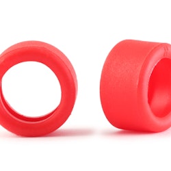 NSR - Special RTR Slick Rear for GT3 Scaleauto/Sideways/LMP - 20x10 - Low Profile - Racing tyres - RED (x4)