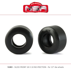 NSR - SLICK FRONT 18 X 10 NO-FRICTION (x4)