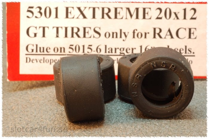NSR - SLICK EXTREME 20 x 12 for race only! (x4)