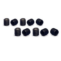 NSR - SET SCREW .050" for standard slotracing gears & tires -  (10x)