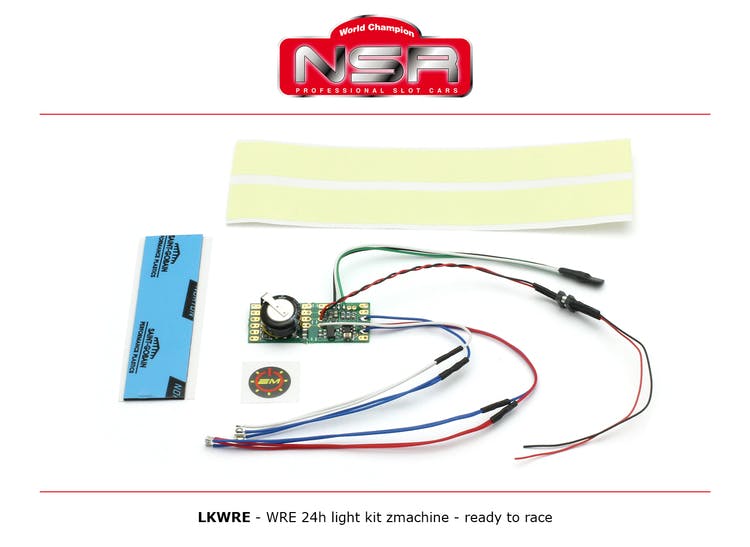NSR - WRE 24h light kit zmachine - ready to race (BESTÄLLNINGSVARA)