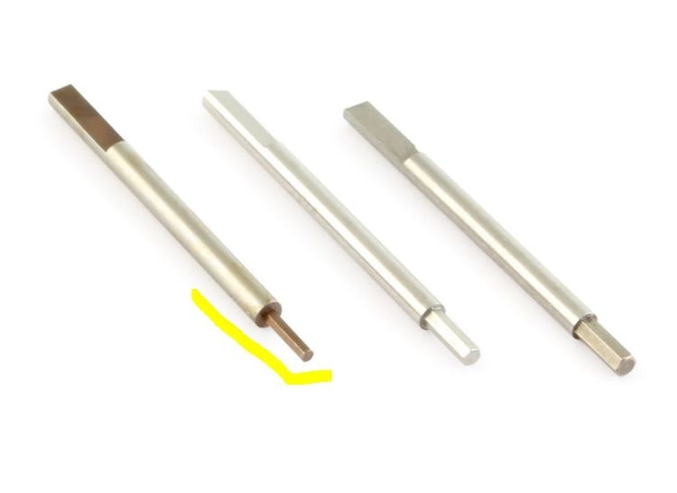 NSR - Replacement tip 0.95 mm for M2 Screws - Slot.it standard