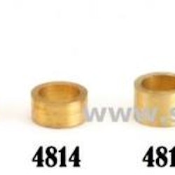 NSR - 3/32" axle brass spacers -  .005" / 0,12 mm (10x)