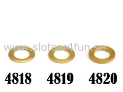 NSR - PICK-UP GUIDE SPACERS .010"/ 0,25 mm BRASS (10pcs)