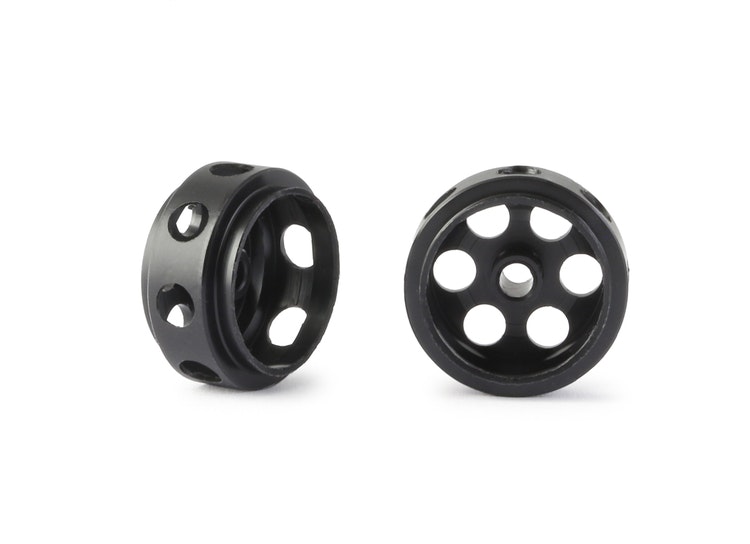 NSR - 3/32 CNC PLASTIC ULTRALIGHT WHEELS - Front Ø 16mm - only 0.3g (2x)