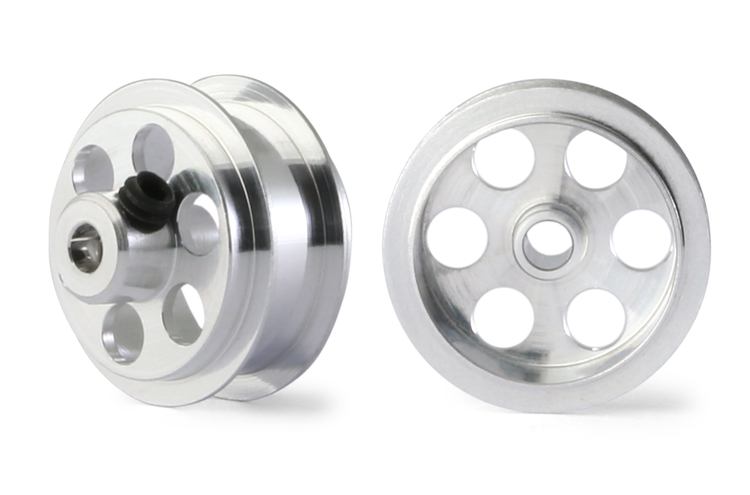 NSR - Alu wheels 3/32" - Rear Ø 16x8mm - Ultralight & very accurate (x2)