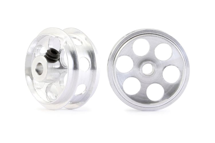 NSR - Alu wheels 3/32" - Rear Ø 16,5 x 8 mm - Ultralight & very accurate (x2)