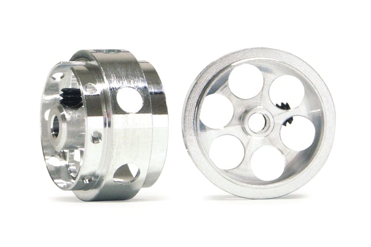 NSR - Ultimate Aluminium wheels 17" x 10 mm wide (No Air) - Light Weight only 0,98 gram (x2)