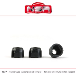 NSR - Plastic cups - for suspension kit - inline motor support 128x (10x)