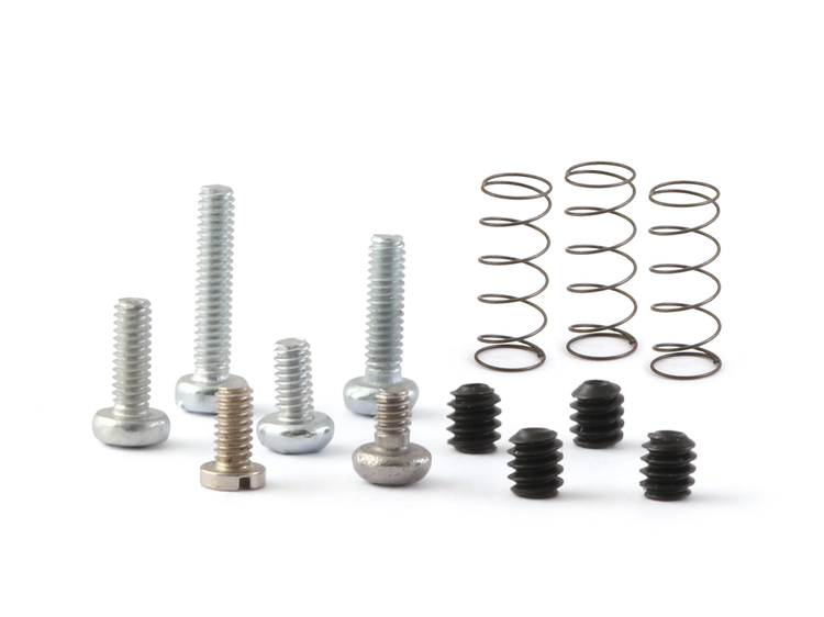 NSR - SCREW FULL KIT (4axle screws + 3 medium springs + M2X3, M2X4 smaller head, M2x4, M2x6, M2x8, M2x10)