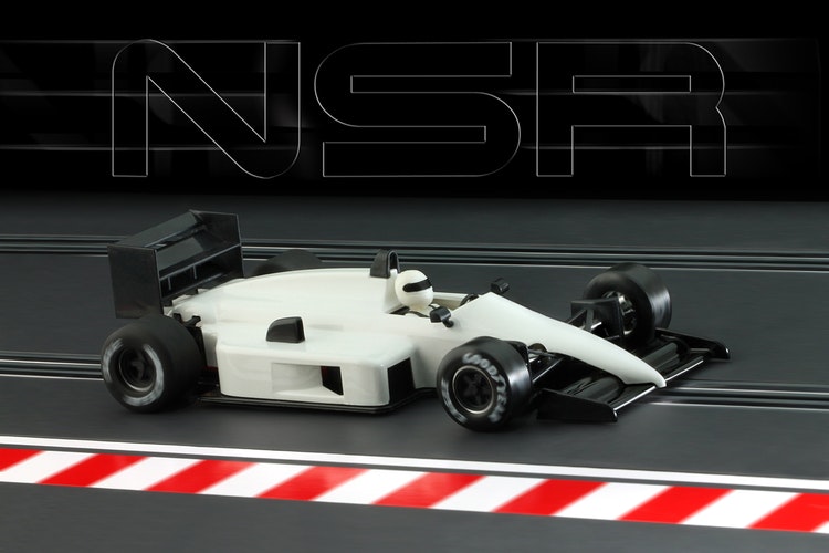 NSR - Formula 86/89 WHITE Test Car - IL King Evo3 21.400 rpm