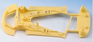 NSR - Corvette C6R Extralight YELLOW CHASSIS for inline/anglew setup