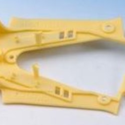 NSR - Corvette C6R Extralight YELLOW CHASSIS for inline/anglew setup