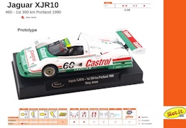 Slot.it - Jaguar XJR10 #60- 1st 300Km Portland 1990