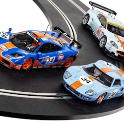 Scalextric - ROFGO Collection Gulf Triple Pack - "Legends series" (3 cars) (Frakt inom Sverige ingår))