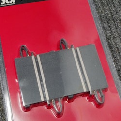 SCX - 90 mm straight track pieces (x2) - SCX universal and Digital track system
