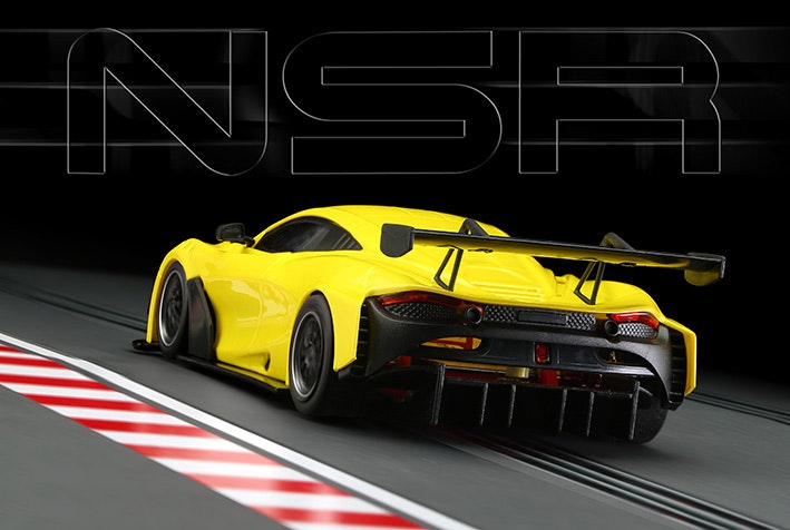 NSR - MCLAREN 720S GT3 TEST CAR YELLOW SW SHARK 25K EVO