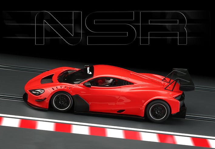 NSR - MCLAREN 720S GT3 TEST CAR RED SW SHARK 25K EVO