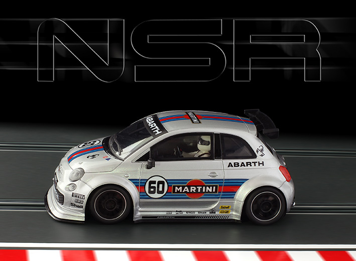 NSR - Abarth 500 Assetto Corse - SPECIAL EDITION MARTINI SILVER #60