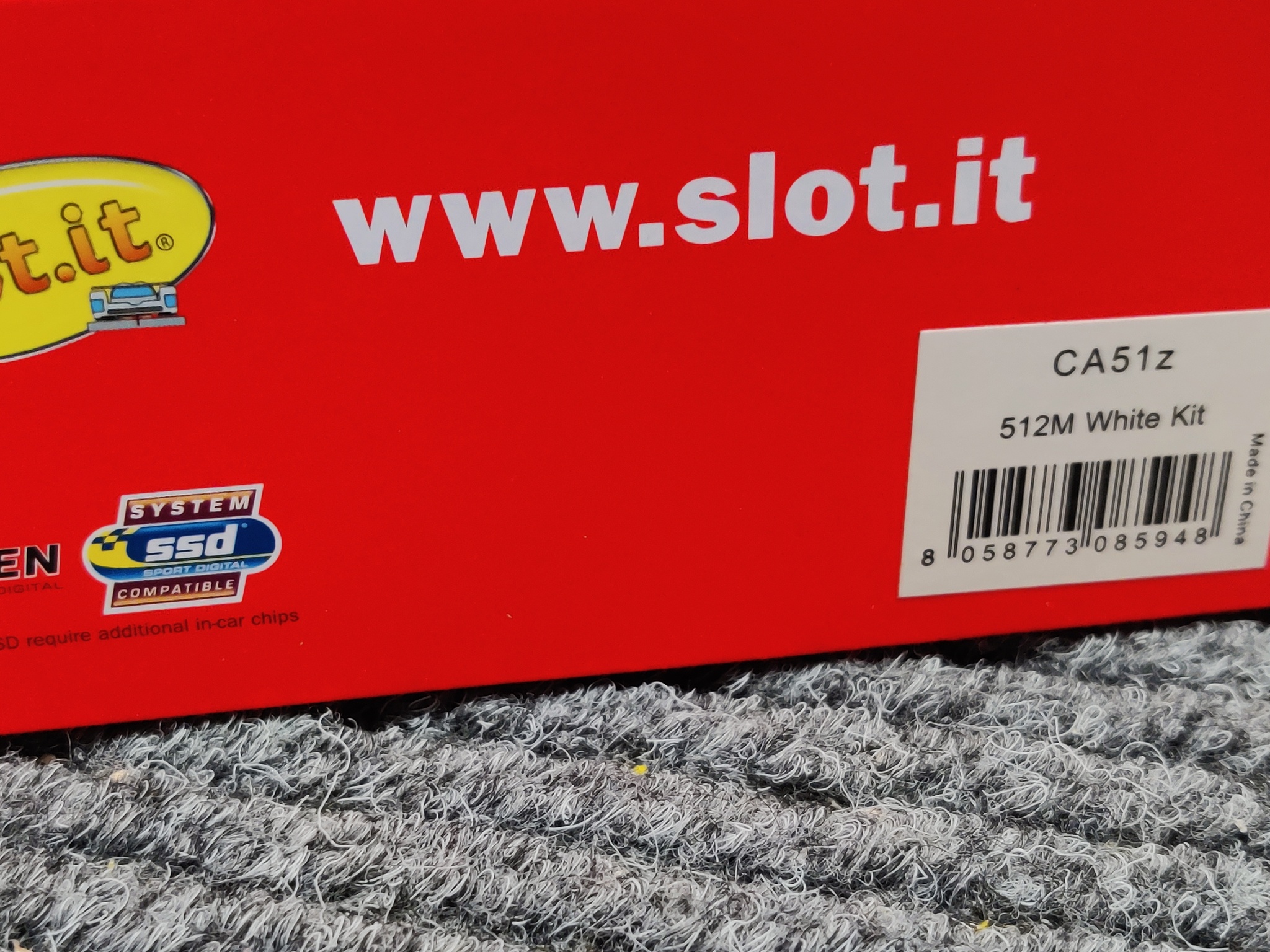 Slot.it - Ferrari 512M - White Kit